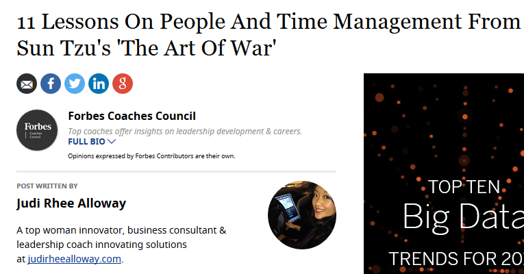 11 Lessons On People And Time Management From Sun Tzu's "The Art Of War"